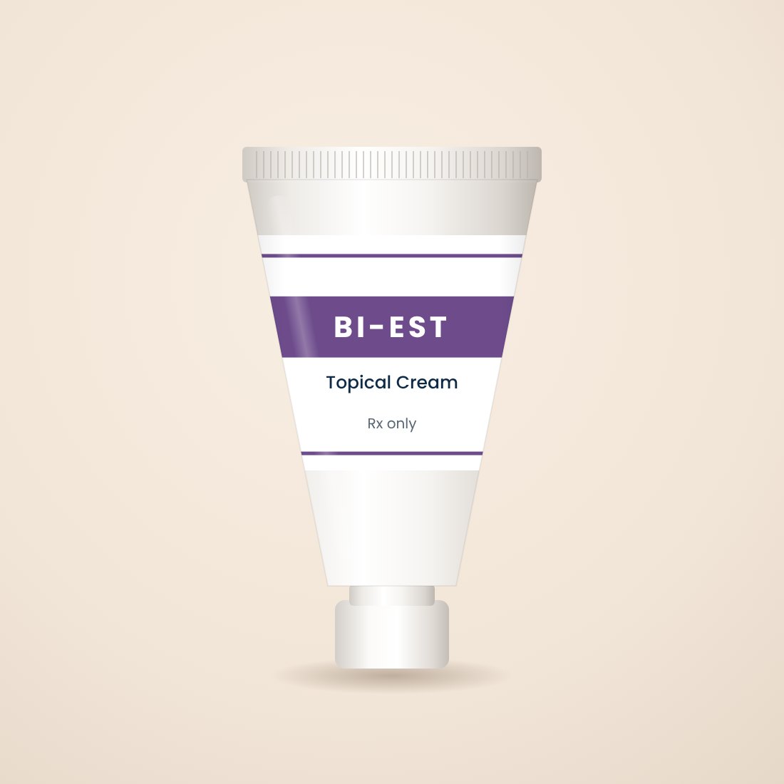 Bi-Est Hormone Cream vial