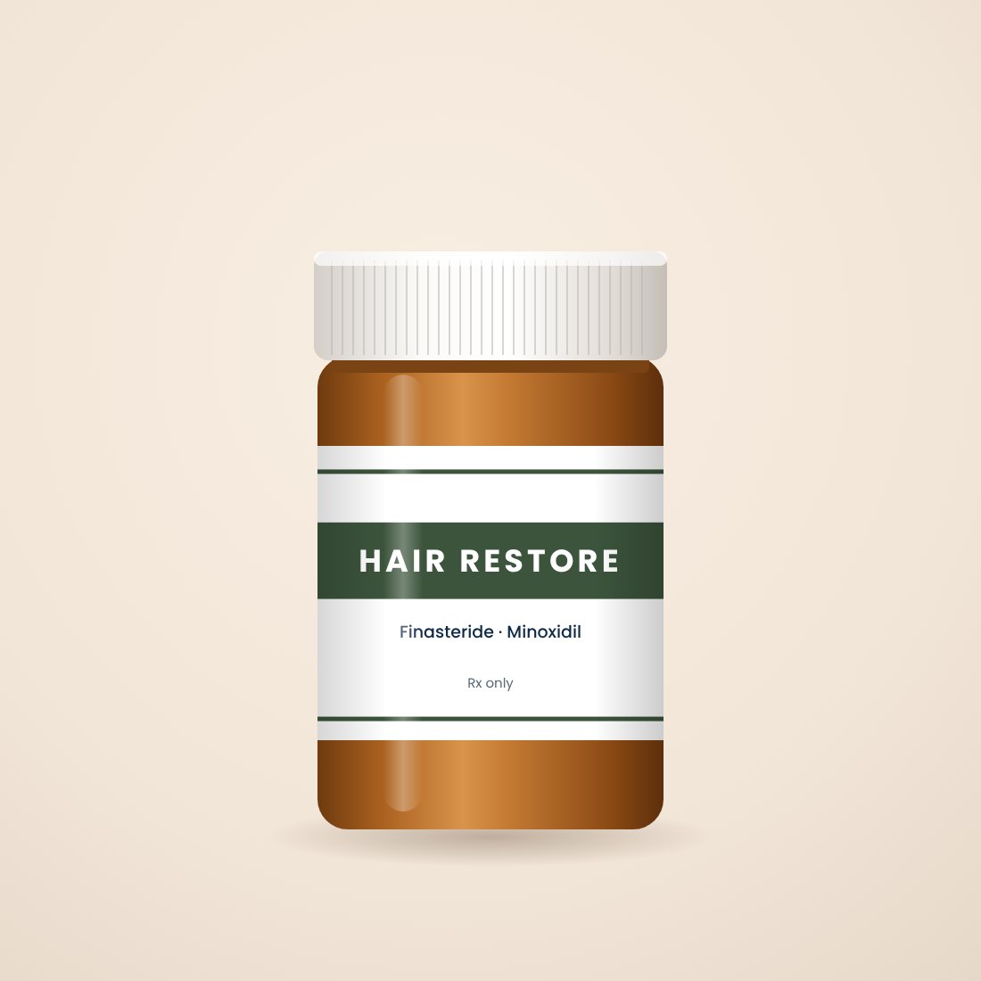 Hair Loss Treatment for Men vial
